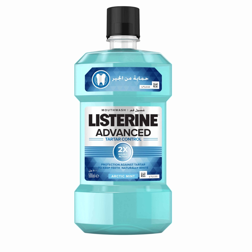 LISTERINE® ADVANCED Tartar Control & Teeth Whitening Mouthwash